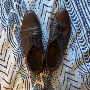Aston Grey Dress Shoes Size 12